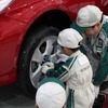タイヤ組付け体験