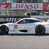 8月の鈴鹿1000kmの際にお披露目された、レクサスの17年型GT500マシン「LC500」。