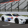 8月の鈴鹿1000kmの際にお披露目された、レクサスの17年型GT500マシン「LC500」。