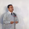 ゴーン社長　《撮影　池原照雄》