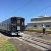 一畑電車が導入するデハ7000系。営業運転に先立ち11月に試乗会が行われる。