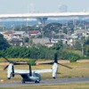 離陸は垂直ではなく、短距離を滑走して行った。