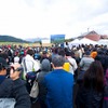 ブライトリング・ジャパンの顧客を対象としたイベントに登場した室屋義秀選手。今シーズンのレッドブル・エアレースについて報告するとともに、エアショーも披露した。