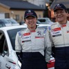 ラリープラス・クスコレーシング・ラリーチーム 柳澤宏至選手（左）／中原祥雅選手（右）