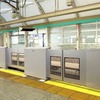 京成電鉄が日暮里駅に導入するホームドアのイメージ。2017年度中の使用開始を目指す。