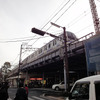 外房線の線路と電車（2016年11月）