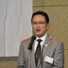全国オートバイ事業協同組合連合会の新会長に選任された大村直幸氏（24日・東京都港区）