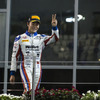 GP2の今季最終戦アブダビ、レース1で松下信治は2位表彰台を獲得。