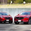 マツダ CX-5 新型（右）と従来型（左）