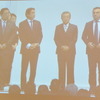 三菱自動車 臨時株主総会 モニター画面