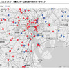 バイク駐車場が欲しいという場所を閲覧できる地図データ