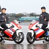 SRS-Motoスカラシップを獲得した中島元気（右）と國井勇輝（左）