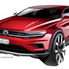 VW ティグアン オールスペースの予告スケッチ