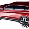 VW ティグアン オールスペースの予告スケッチ