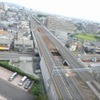 10月時点の新駅設置現場