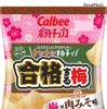 カルビー「合格する梅　肉みそ味」