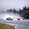 富士で開催された1976年のF1最終戦「F1世界選手権inジャパン」のスタート。