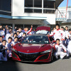 ホンダ学園の埼玉県のホンダテクニカルカレッジ関東に教材車として導入された新型NSX