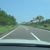 宮崎・一ッ葉道路をクルーズ中。