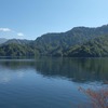 奥只見ダムのダム湖。