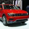 VWティグアン・オールスペース（デトロイトモーターショー2017）　《撮影 佐藤耕一》
