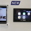 iLX-107のメインメニュー。「CarPlay」のボタンを押すと起動する