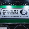 TEIN（テイン）は純正品と同じ形状のショックアブソーバーを開発中の新製品として参考展示していた。