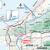 開通区間の概要図