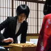 第43期岡田美術館杯女流名人戦五番勝負第1局、里見香奈女流名人対上田初美女流三段（2017年1月15日、岡田美術館）