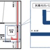 実際に停車するのは駅から離れた浪江町役場になる。