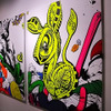 中目黒高架下の期間限定ギャラリー「SHUN SUDO PAINT OVER EXHIBITION 2017 in TOKYO」（2月1～12日、12～19時）