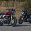 ホンダCB1100RSと、CB1100EX（写真右）。