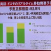 乗車予測数の正解率。予測人数に対する実績の誤差が20％以内が緑、50％以内が黄色で示されている。