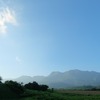 久住山の大山塊があってもなお素晴らしい空の広がりぶり。