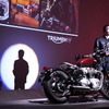 トライアンフモーターサイクルズジャパンの野田一夫代表取締役社長。