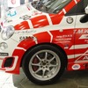 全日本ラリー選手権参戦に参戦するアバルト500ラリーR3T