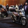 プジョーの2輪車展示（ジュネーブモーターショー2017）