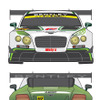 アイカーズ・ベントレー・TTO ベントレー コンチネンタル GT3 のカラーリング