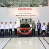 ホンダのインドネシア四輪生産100万台達成の記念式典