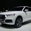 「Q5」の出展車両は左ハンドルだったが、販売時は右ハンドルになる