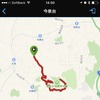 パソコンのgarminconnect.comで作ったコースマップもスマホのGarmin Connect Mobileで確認できる