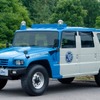 同乗試乗車（トヨタ・メガクルーザーJAF災害対策指揮車）