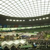 第16回国際バラとガーデニングショウ会場の西武ドーム