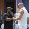 F・ゲイリー・グレイ監督（左）とヴィン・ディーゼル