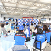 親子観戦ツアーの様子
