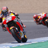 MotoGP第4戦スペインGP MotoGPクラスで優勝したダニ・ペドロサ（Repsol Honda Team）。