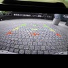 バックカメラにはガイド線も表示される