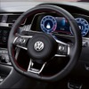 VW ゴルフGTI 専用レザー マルチファンクション ステアリングホイール