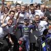 MotoGPフランスGPで優勝したマーベリック・ビニャーレス選手。