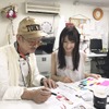 遠藤香さんと松田克麿さん衣装打ち合わせの様子